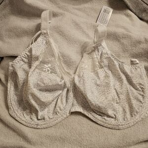 Elomi Morgan Lace-Trimmed Full-Busted Contour U-Back Underwire 34O Bra